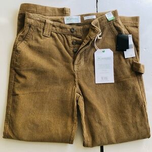 RE GENERATION WOMENS SIZE 5/27 HIGH RISE CARPENTER STRAIGHT LEG CORDUROY Ps2 87